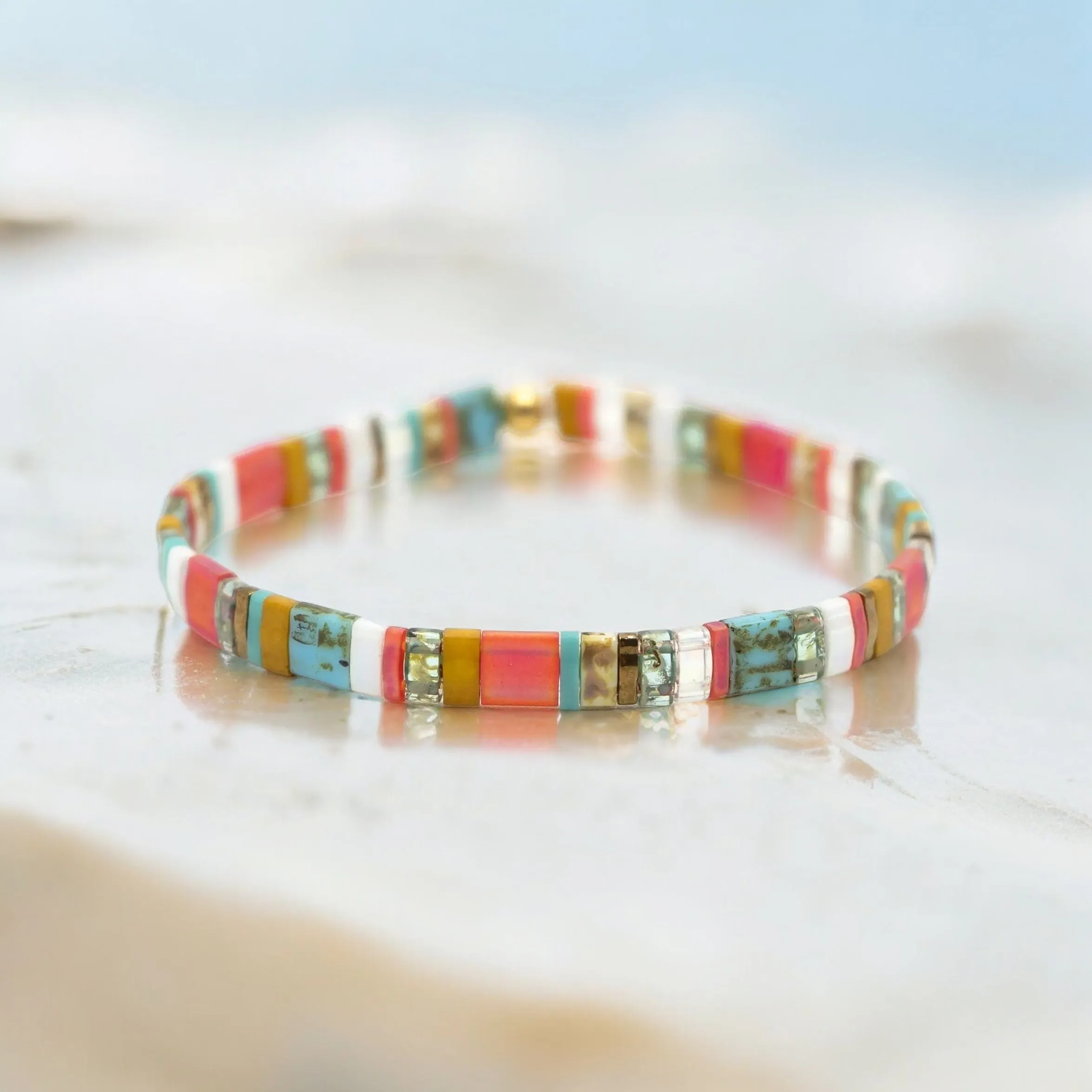 BEACHY - Tila Bead Bracelets