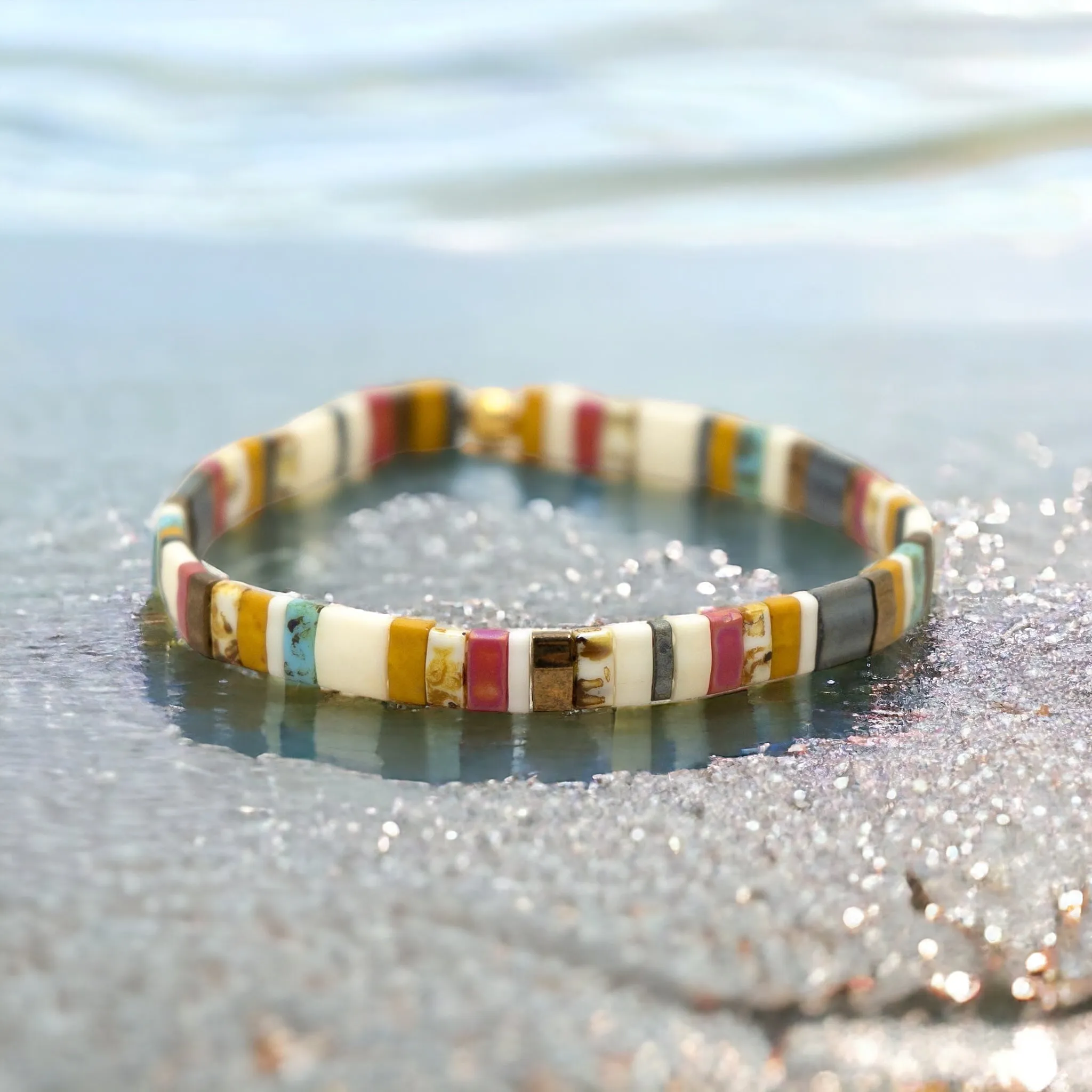 BEACHY - Tila Bead Bracelets