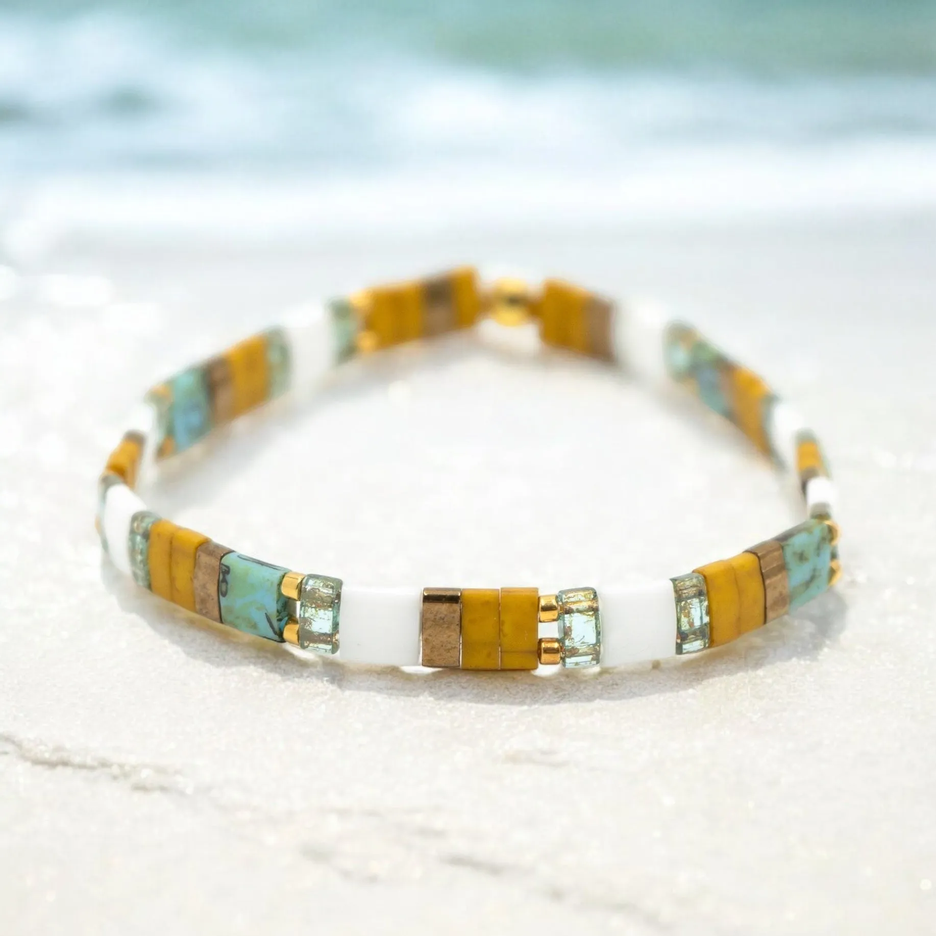 BEACHY - Tila Bead Bracelets