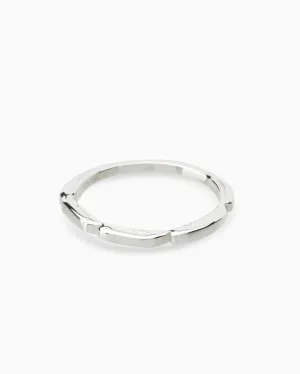 Delicate Trim Stack Ring | Silver