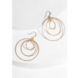 Infinity Multi Circle Earrings