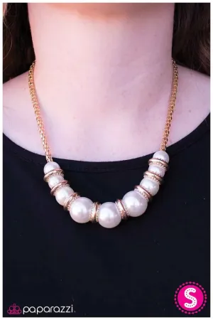 Paparazzi Necklace ~ Ripples of Refinement - White