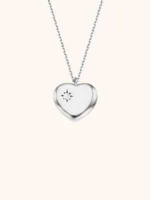 Sparkling Heart Necklace