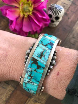 Turquoise Inlay Cuff